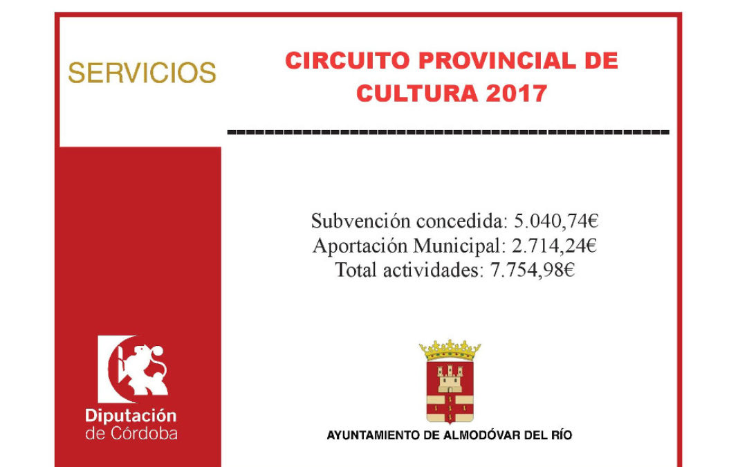 Circuito provincial de cultura 2017 1