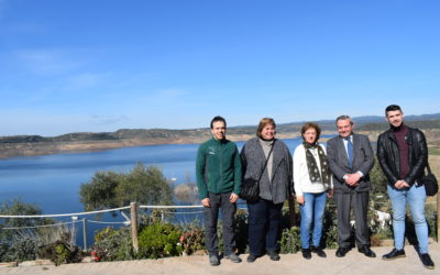 El delegado de Cultura, Turismo y Deporte conoce los nuevos proyectos del Centro de Actividades en la Naturaleza La Breña II