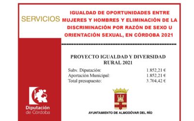 Subvención para el Programa de Igualdad de Oportunidades entre Mujeres y Hombres